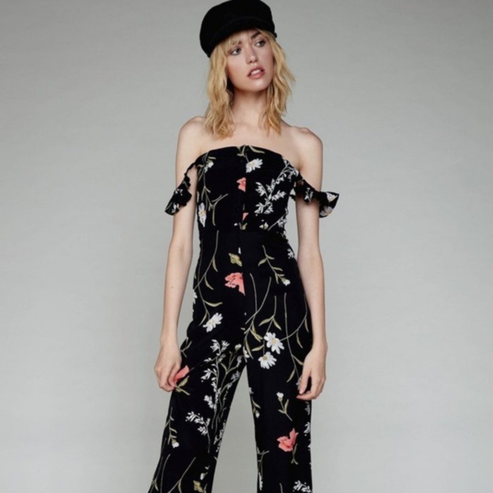 FLYNN SKYE BARDOT JUMPSUIT